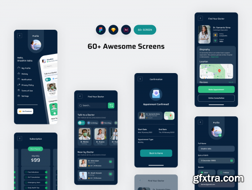 Online Doctor App - UI Kits