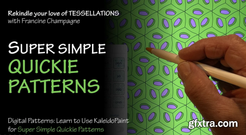  Digital Patterns: Learn to use KaleidoPaint for Super Simple Quickie Patterns