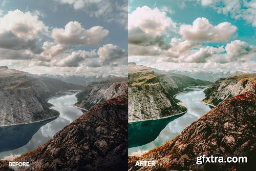 Landscape lightroom presets