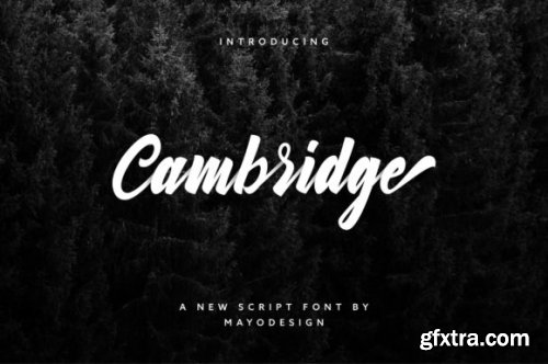  Cambridge Font