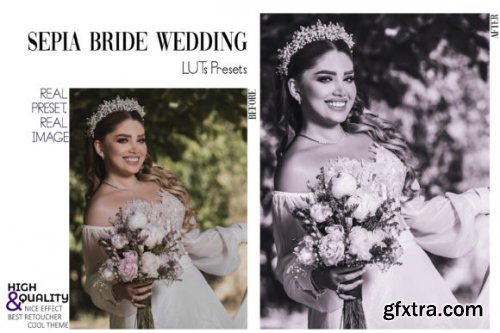  30 Sepia Wedding Video LUTs Presets