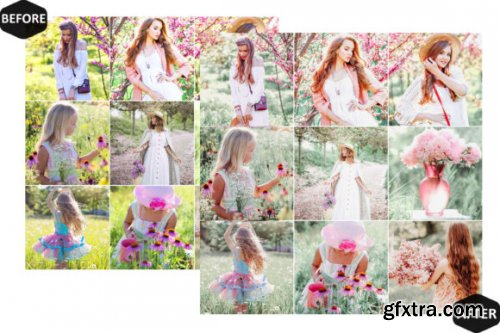 13 Spring Blossoms Video LUTs Presets