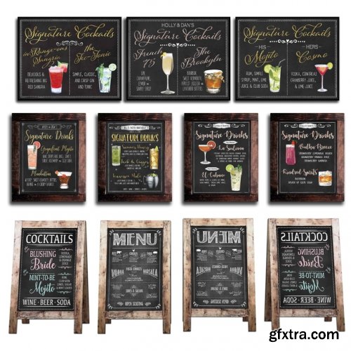 Chalkboard for cafe 1