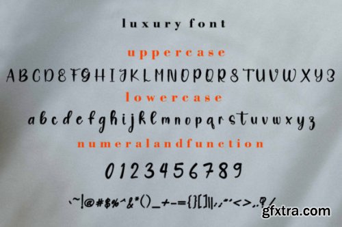  Luxury Font