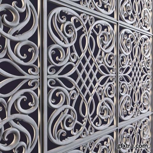 Decorative modern panel