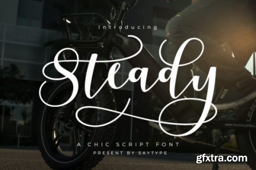  Steady Font