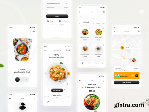 Chiefs Food App UI Kit