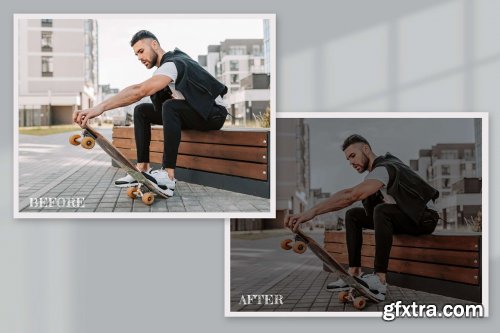 CreativeMarket - Dark Fashion Preset Photoshop Action 7105097