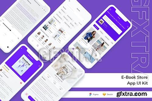 E-Book Store App UI Kit TUJ8V7P