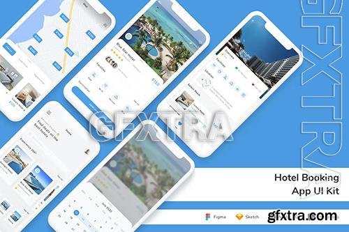 Hotel Booking App UI Kit 42LJGBU