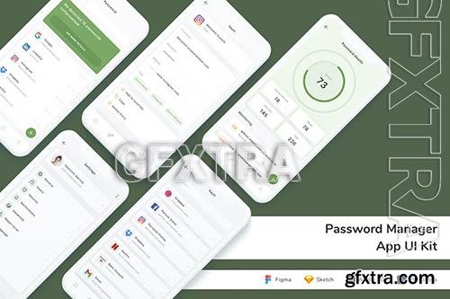 Password Manager App UI Kit FVD2EQY