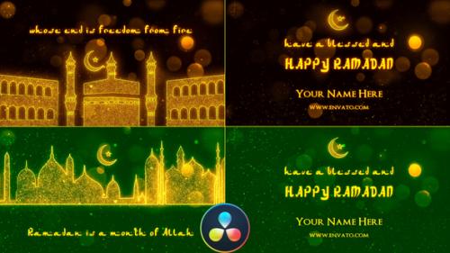 Videohive - Ramadan Openers - DaVinci Resolve - 36474047 - 36474047