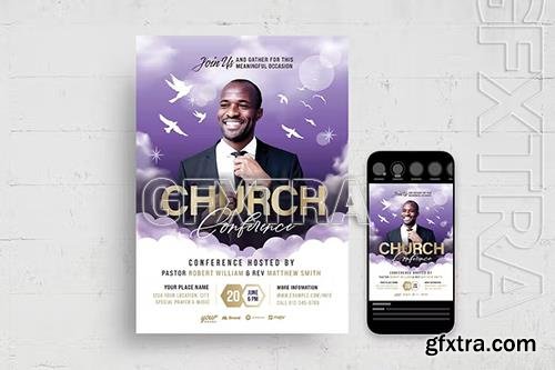 Church Event Flyer Template YFF28AH