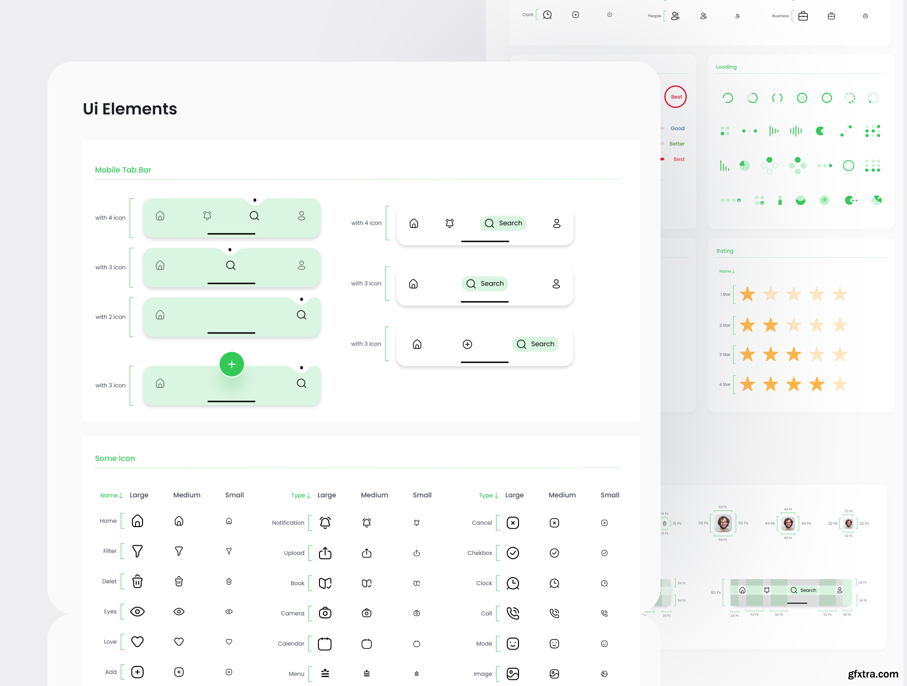 Design System UI Kit GFxtra