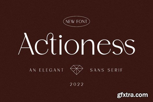 Actioness - Business Font