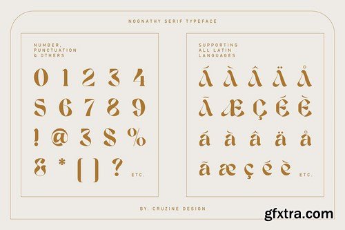 Nognathy - Artistic Serif Font