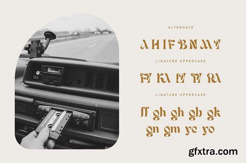 Nognathy - Artistic Serif Font