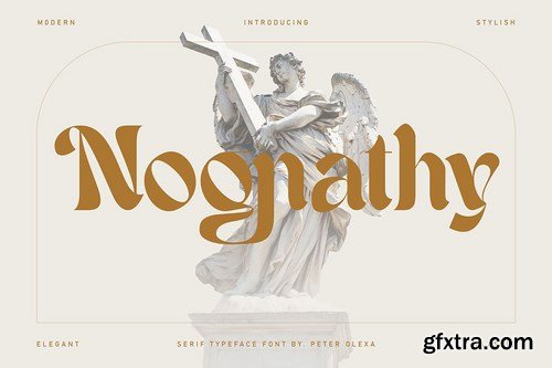 Nognathy - Artistic Serif Font