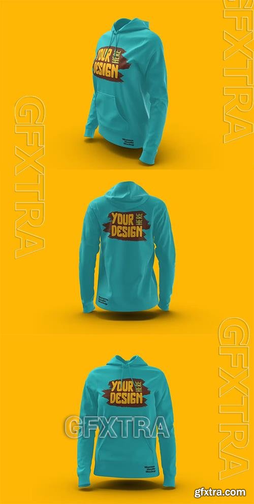 Women's Hoodies Mockup 946969T