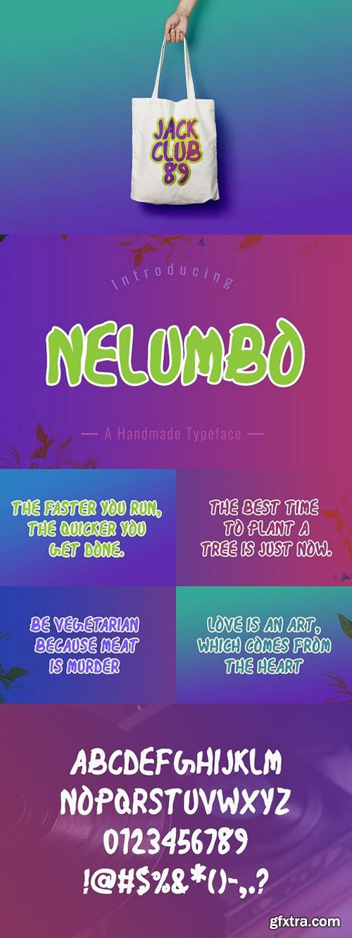 Nelumbo Typeface