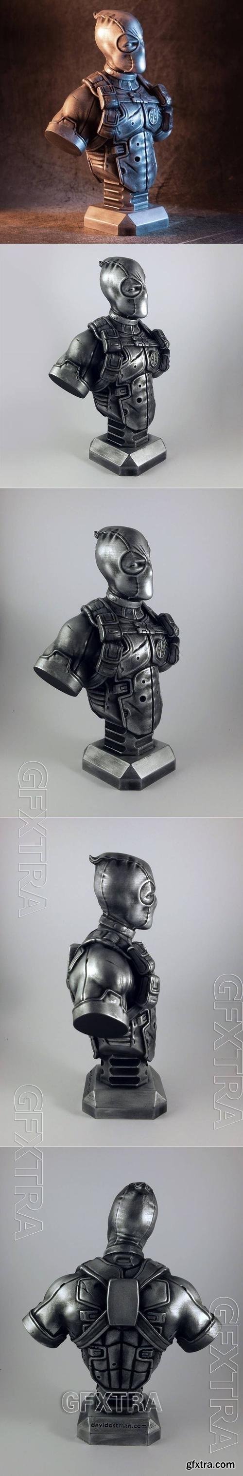 Deadpool (Classic) bust 3D Printable