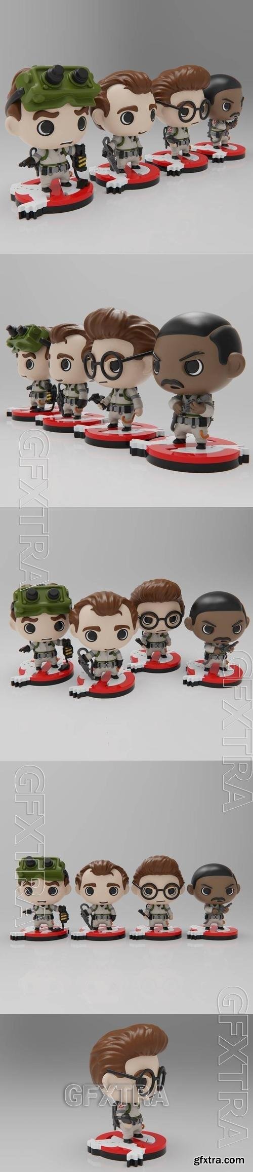 PlaKit - Ghostbusters Egon 3D Printable