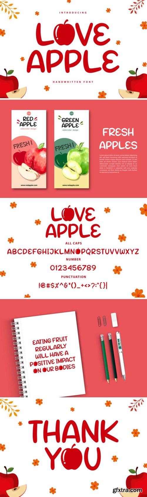 Love Apple Font