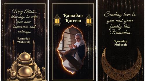 Videohive - Ramadan Kareem Social Media Intro - 36978460 - 36978460