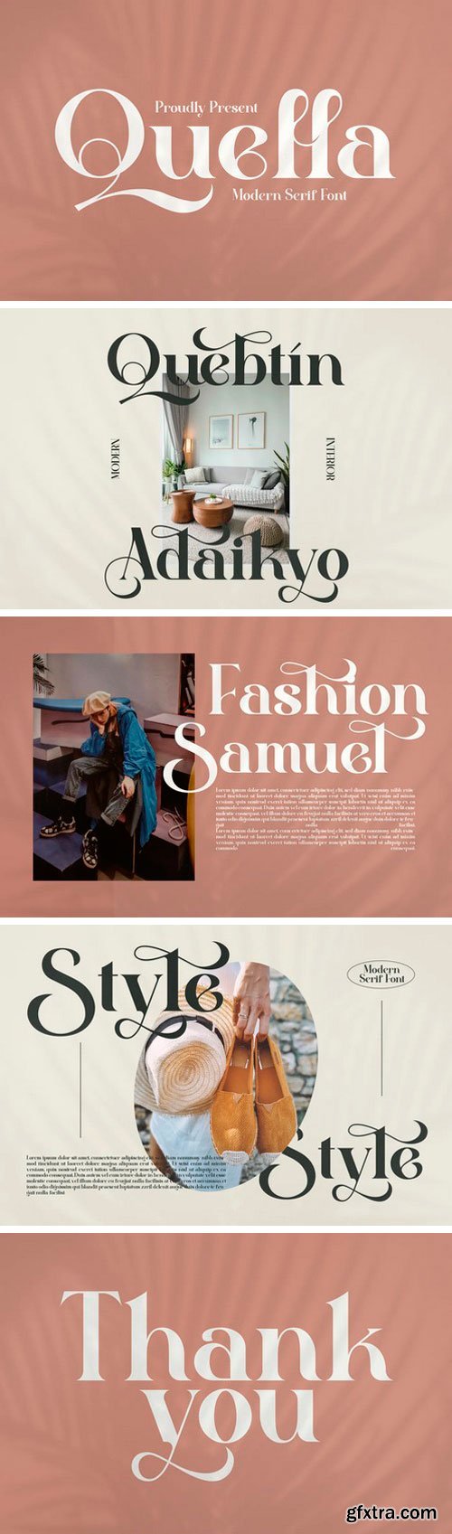 Quella Serif Font