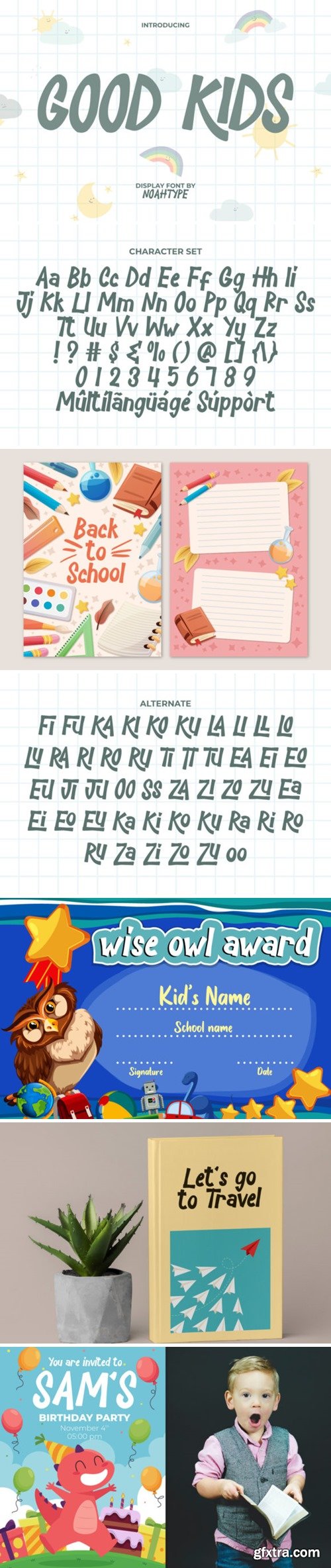 Good Kids Font