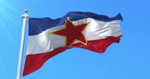 Videohive - Flag of the Socialist Federal Republic of Yugoslavia - 36976155 - 36976155