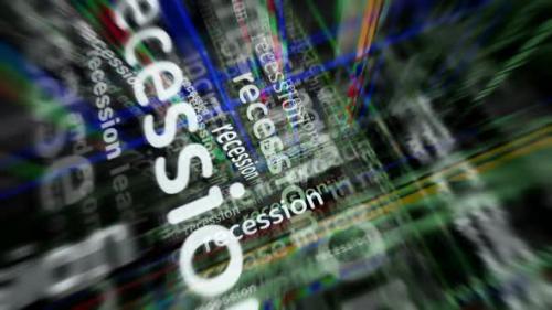 Videohive - News titles media with recession seamless looped screens - 36976695 - 36976695