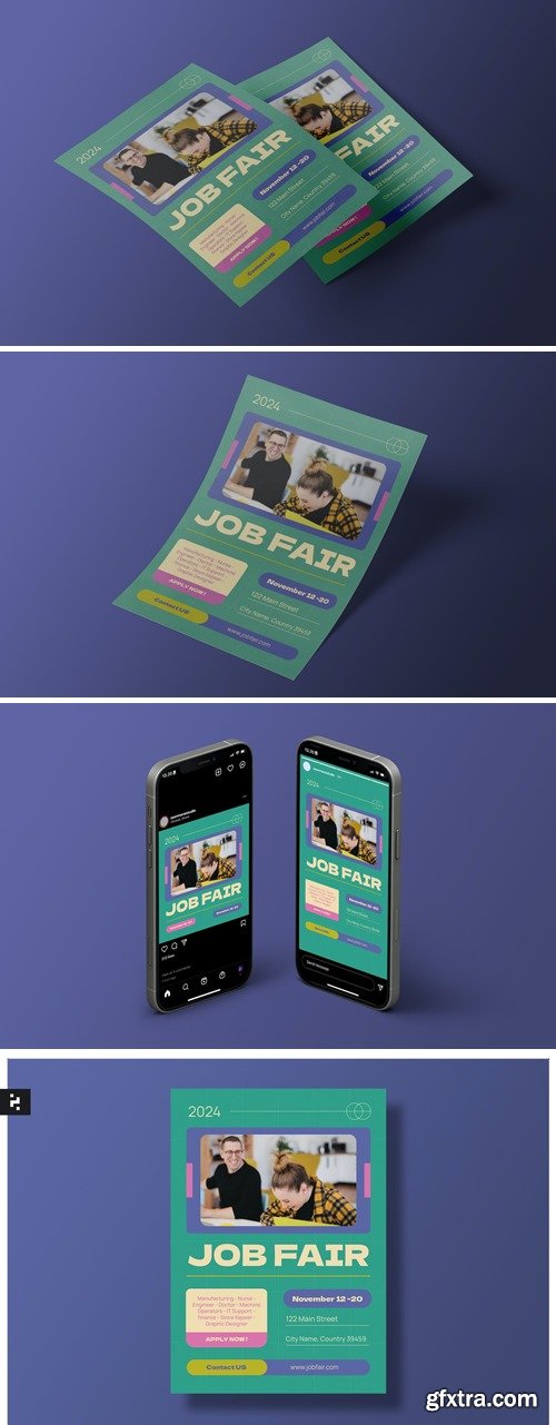 Job Fair Flyer Template