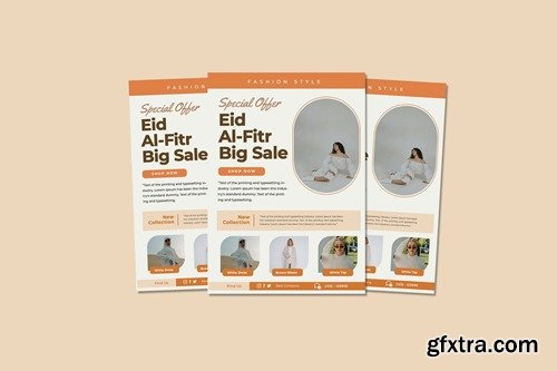 Eid Al Fitr Sale Flyer