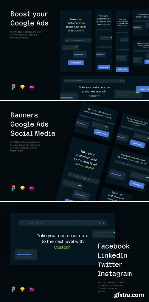 Digital SaaS vol.1 - Banners