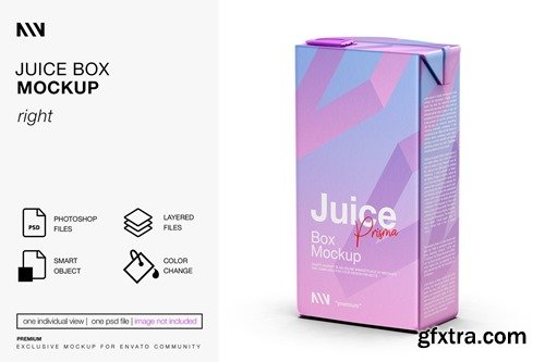 Juice Box Mockup