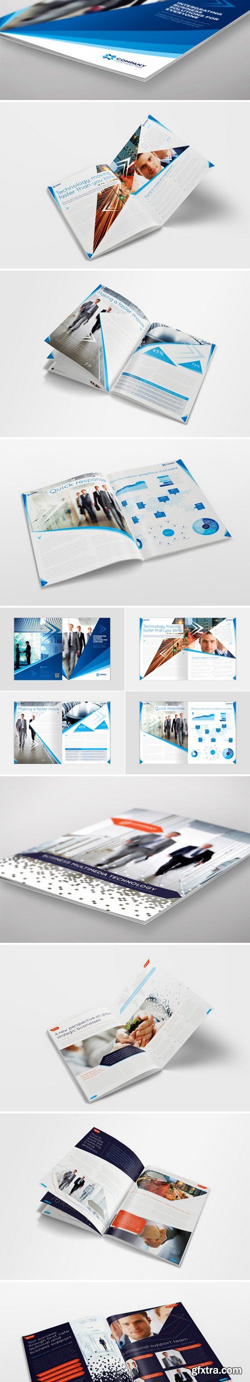 8 x Professional Brochures