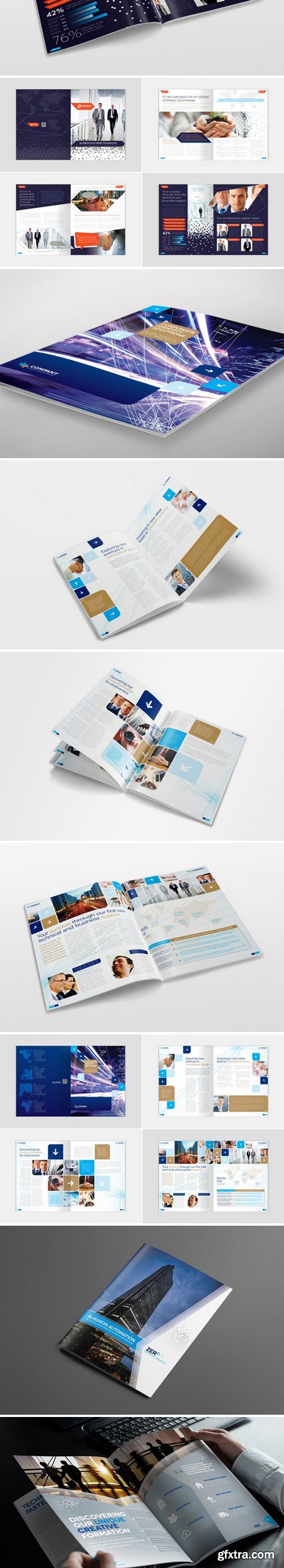 8 x Professional Brochures