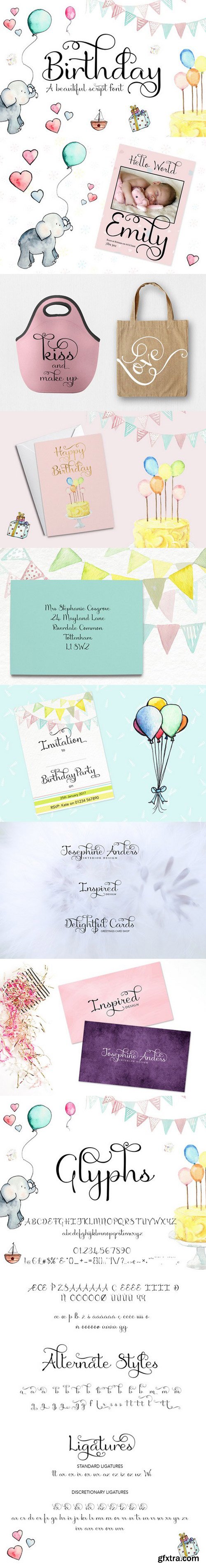 Birthday Font