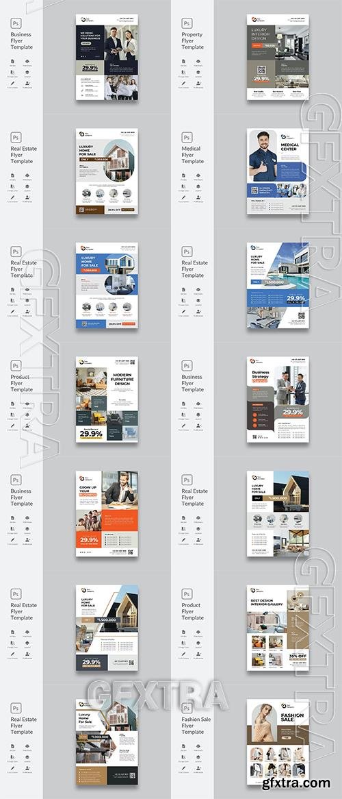 Real Estate, Business, Property Flyer Bundle