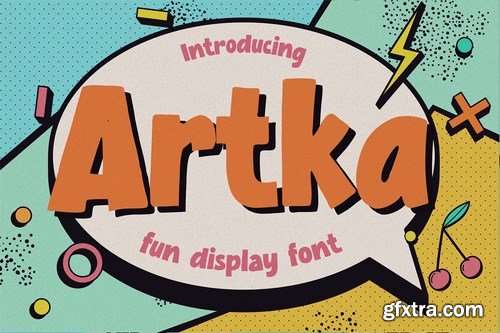 Artka - Fun Display Font