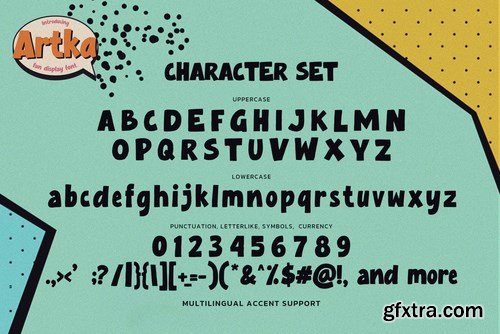 Artka - Fun Display Font