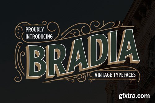 Bradia Vintage Font