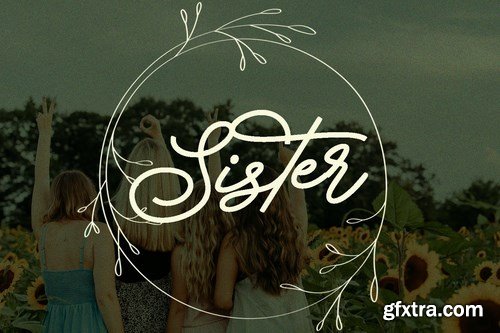 Florateris Cursive Script Font