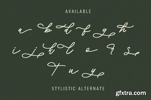 Florateris Cursive Script Font