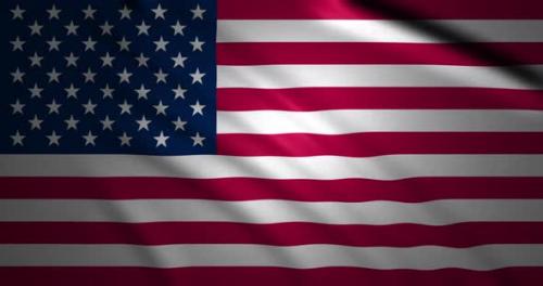 Videohive - 3D USA flag - 36973042 - 36973042