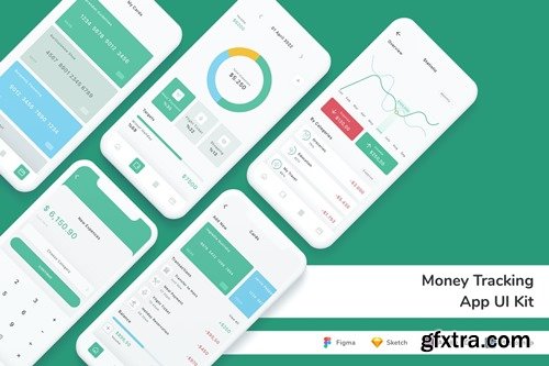 Money Tracking App UI Kit