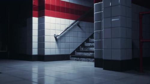 Videohive - Empty Train Station During the Covid19 Pandemic - 36974158 - 36974158