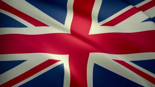 Videohive - England Flag 4K - 36870615 - 36870615