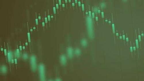 Videohive - Stock Trading Financial Graphs Green Background - 36873721 - 36873721